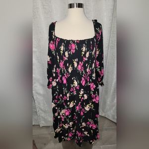 Black Floral dress